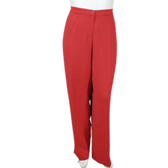 Lilly & Taylor Red Pantsuit - Picture 5 of 11